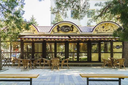 Вид лечебного корпуса