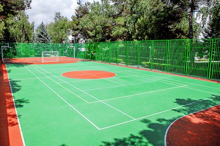 Вид лечебного корпуса